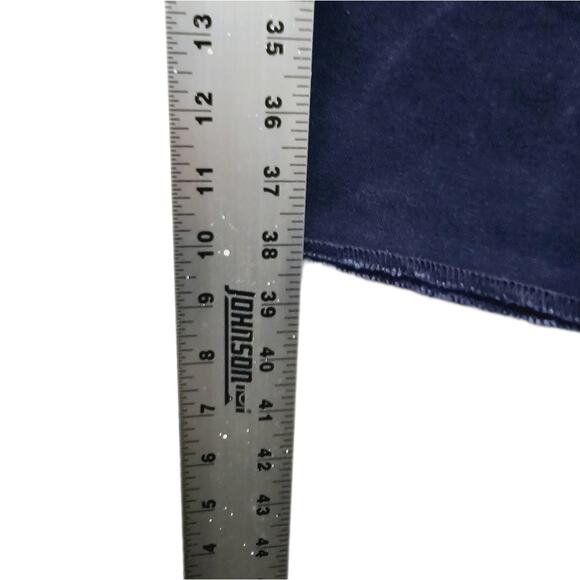 LAPCO Carpenter Jeans Men's‎ 38X Navy Work Pants Heavyweight Denim Outdoors - Picture 3 of 12